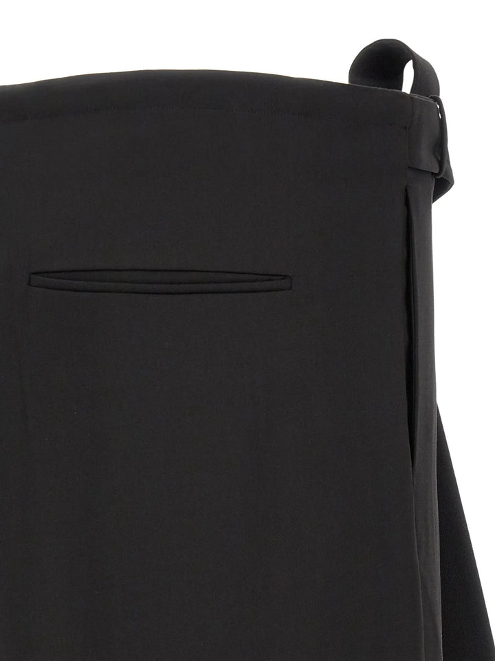 Kiko Kostadinov Sample Sale | Kiko Kostadinov Black Virgin Wool Dress Pants - | Designer outlet