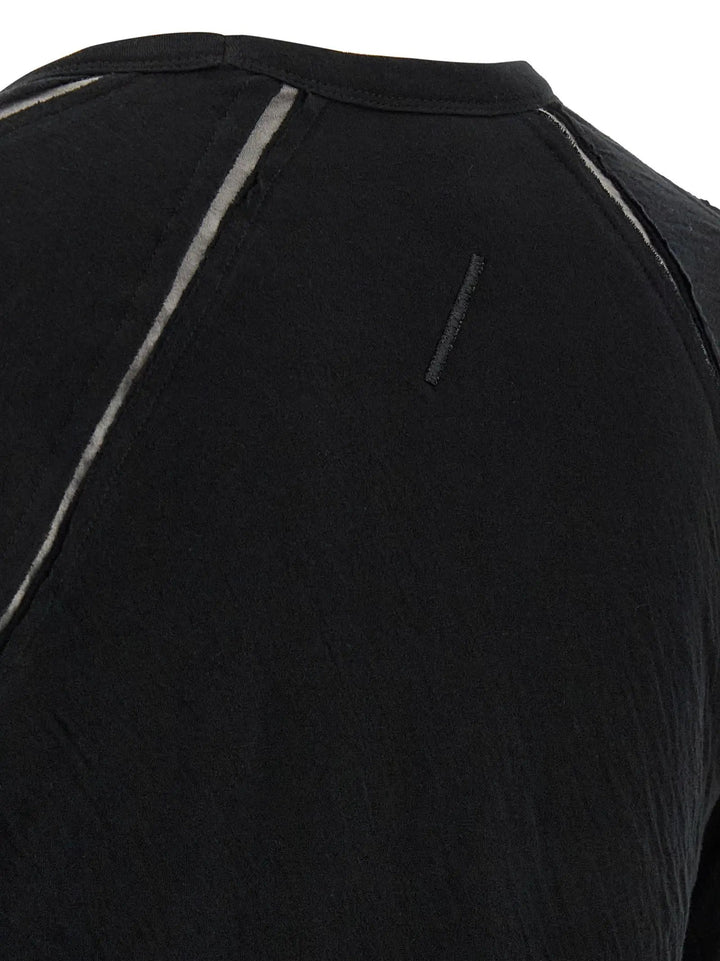 Thom Krom Sample Sale | Thom Krom Black Cotton T-Shirt - | Designer outlet