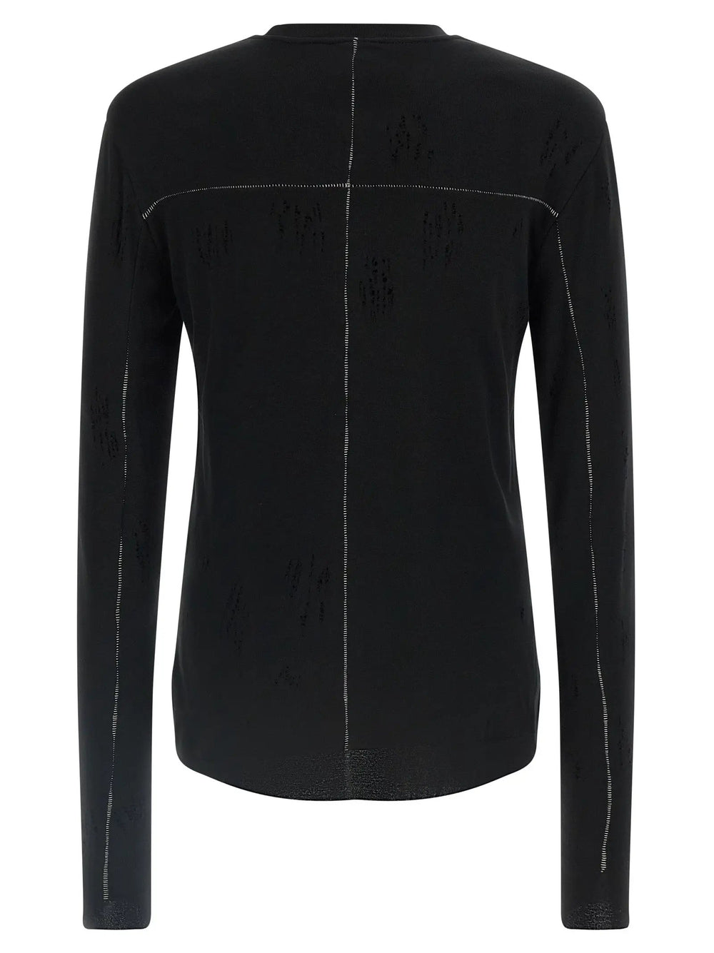 Thom Krom Sample Sale | Thom Krom Black Cotton T-Shirt - | Designer outlet