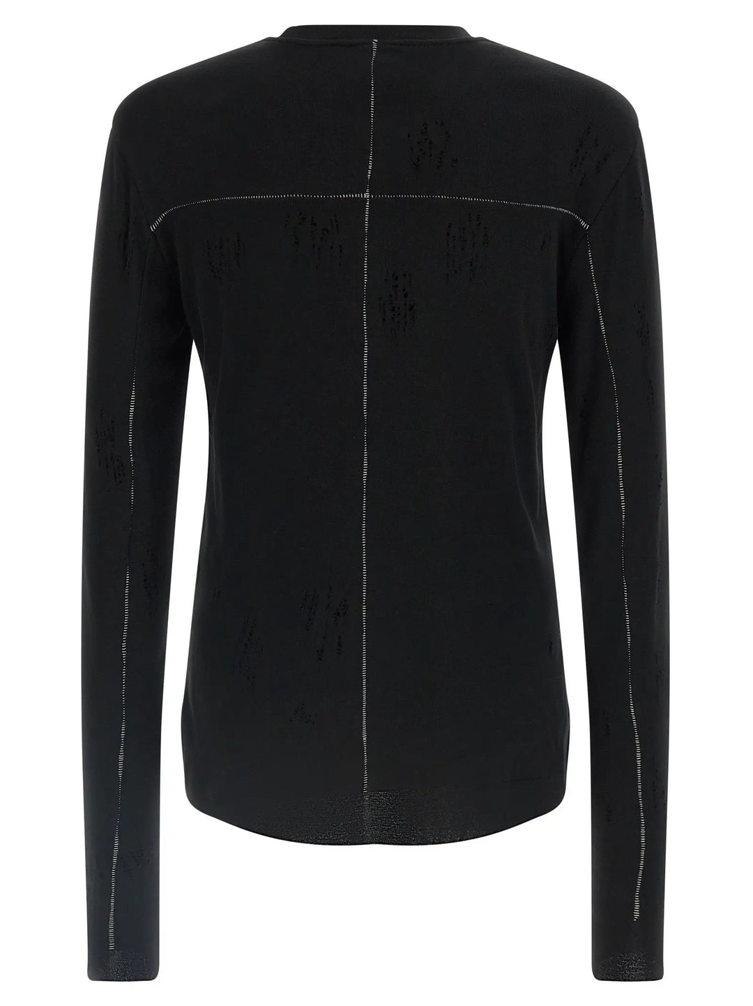 Thom Krom Sample Sale | Thom Krom Black Cotton T-Shirt - | Designer outlet