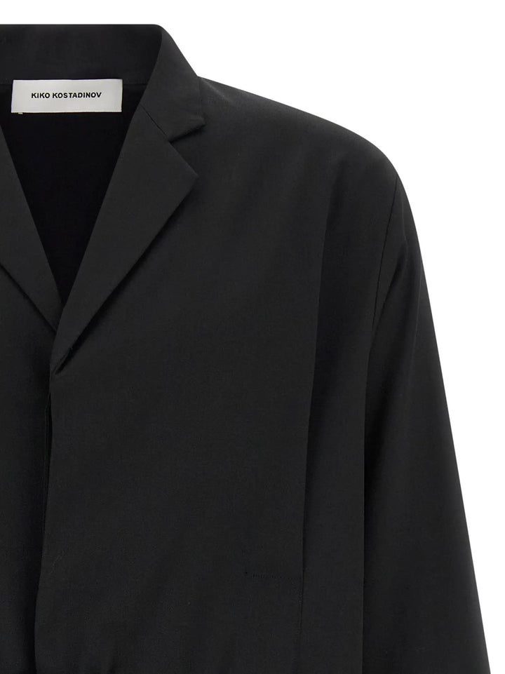 Kiko Kostadinov Sample Sale | Kiko Kostadinov Black Virgin Wool Blazer - | Designer outlet