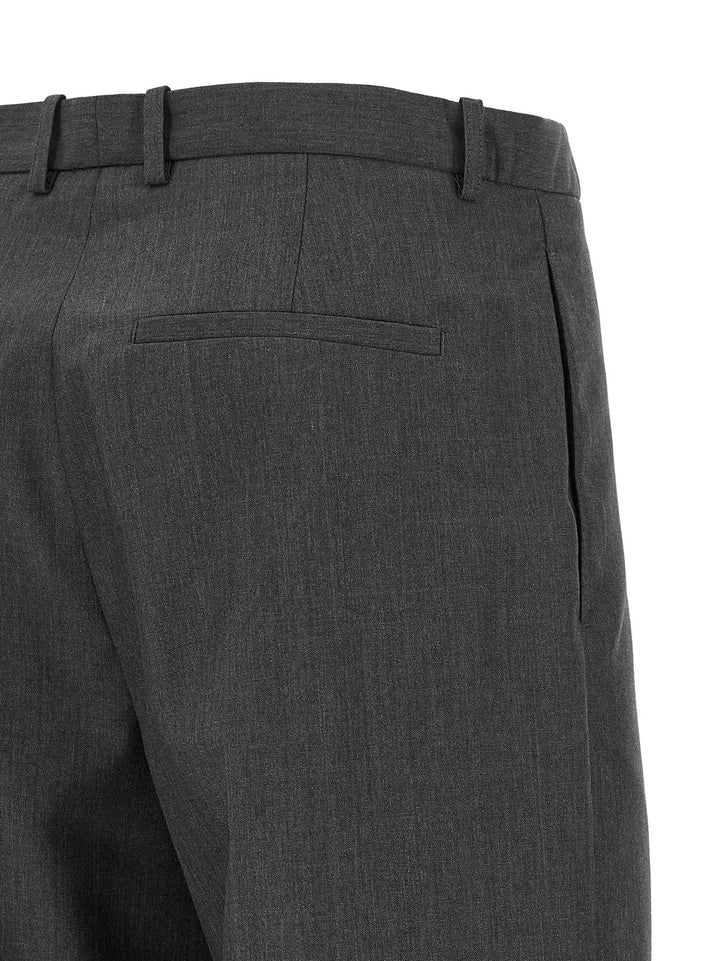 Jil Sander Sample Sale | Jil Sander Gray Wool Dress Pants - | Designer outlet