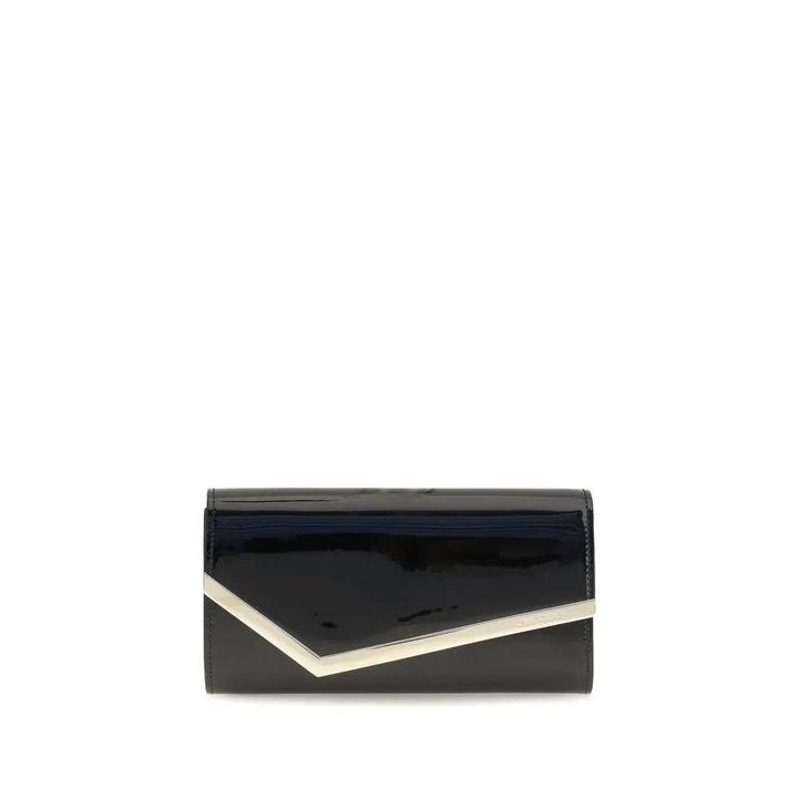 Jimmy Choo Sample Sale | Jimmy Choo Black Calf Leather Bos Taurus Clutch Bag - | Designer outlet