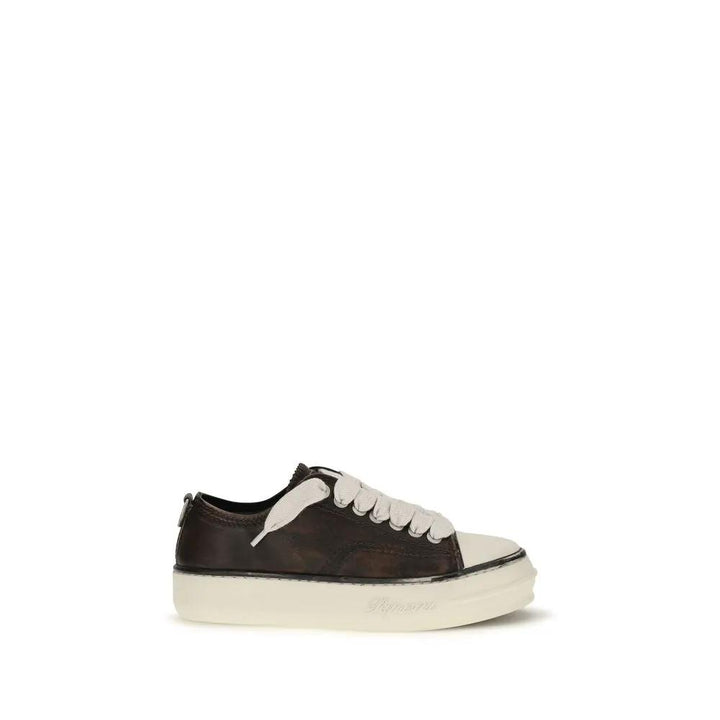 Represent Sample Sale | Represent Brown Calf Leather Bos Taurus Chunky Sneakers - | Designer outlet