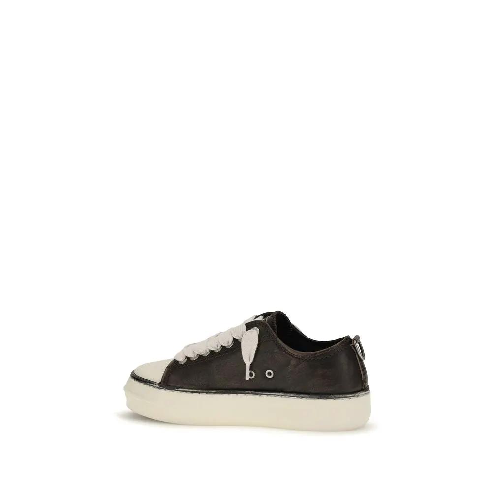 Represent Sample Sale | Represent Brown Calf Leather Bos Taurus Chunky Sneakers - | Designer outlet