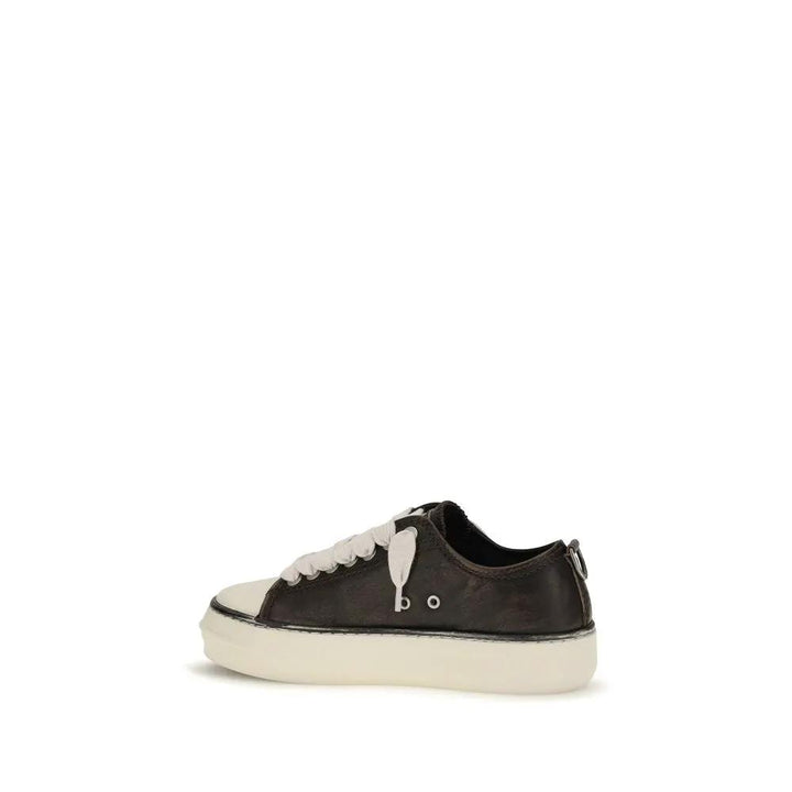 Represent Sample Sale | Represent Brown Calf Leather Bos Taurus Chunky Sneakers - | Designer outlet