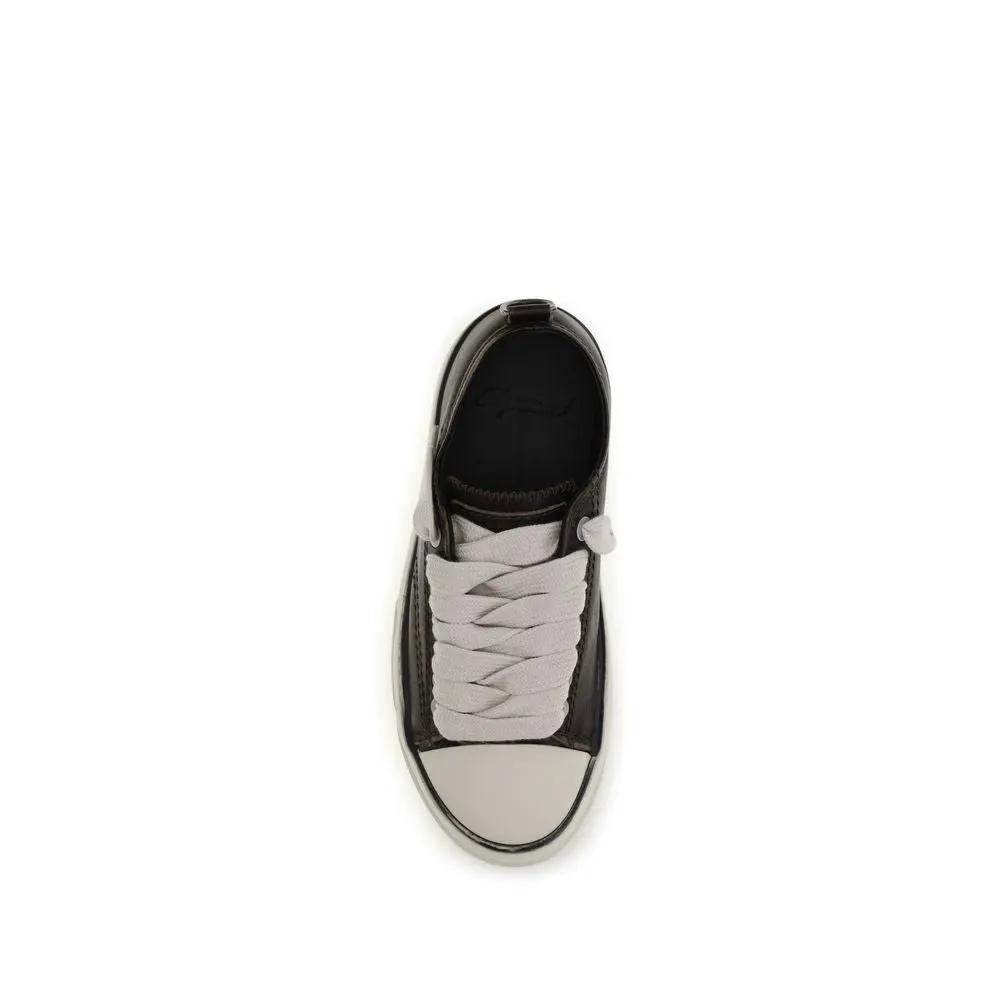 Represent Sample Sale | Represent Brown Calf Leather Bos Taurus Chunky Sneakers - | Designer outlet