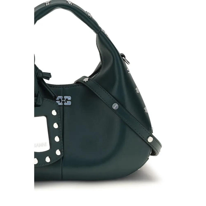 Ganni Sample Sale | Ganni Bicolor Recycled Leather Shoulder Bag - | Designer outlet