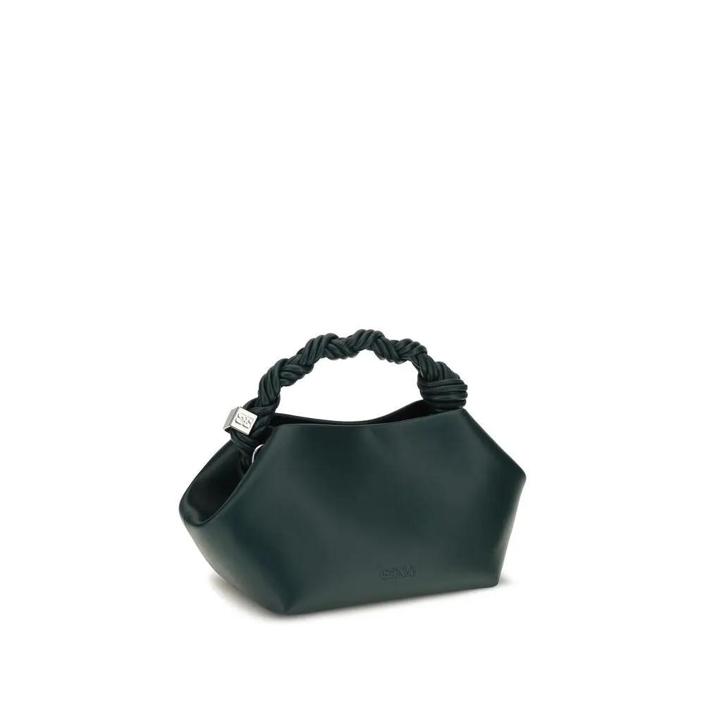 Ganni Sample Sale | Ganni Bicolor Recycled Leather Shoulder Bag - | Designer outlet