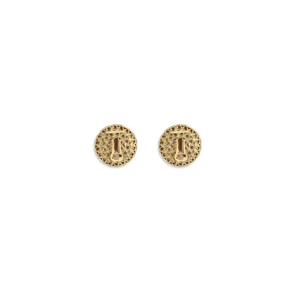 Alessandra Rich Sample Sale | Alessandra Rich Gold Glass Earrings - | Designer outlet