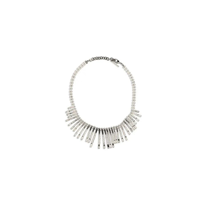 Alessandra Rich Sample Sale | Alessandra Rich Silver Metal Necklace - | Designer outlet