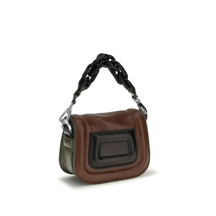 Pierre Hardy Sample Sale | Pierre Hardy Brown Calf Leather Bos Taurus Handbag - | Designer outlet