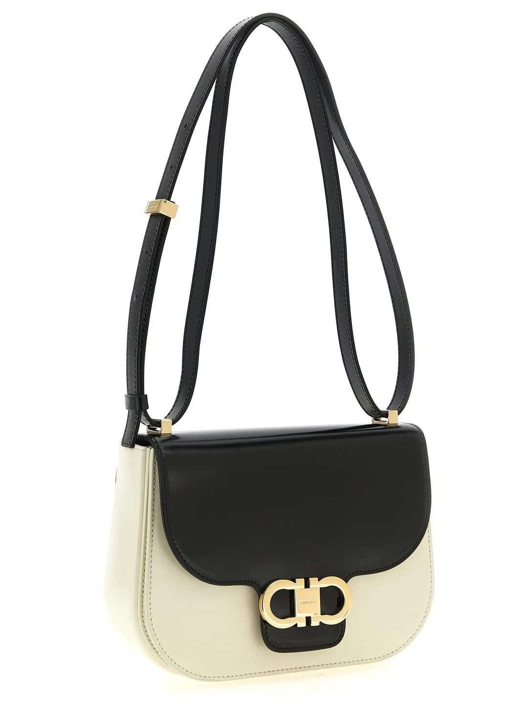 Ferragamo Sample Sale | Ferragamo Bicolor Calfskin Crossbody Bag - | Designer outlet
