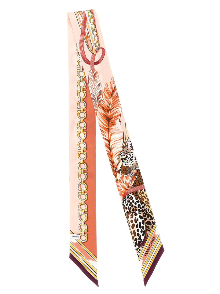 Ferragamo Sample Sale | Ferragamo Multicolor Silk Foulard - | Designer outlet