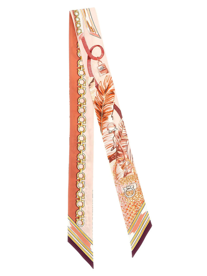 Ferragamo Sample Sale | Ferragamo Multicolor Silk Foulard - | Designer outlet