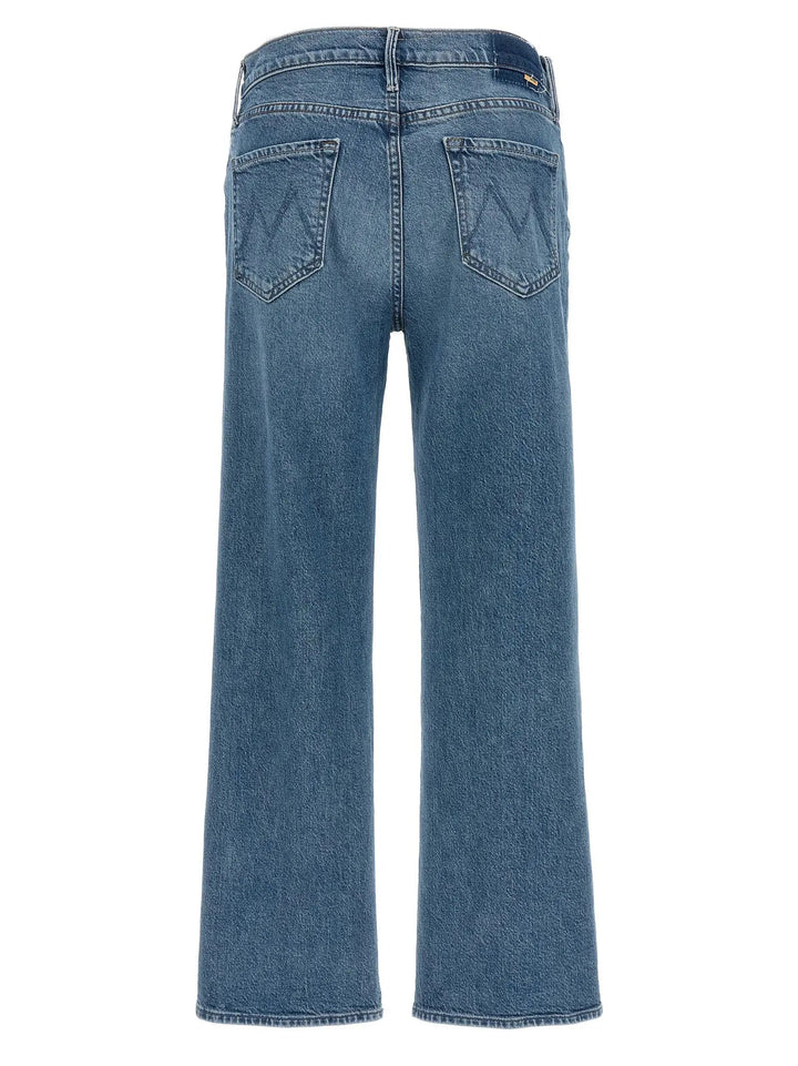 Mother Denim Sample Sale | Mother Denim Blue Cotton Straight-Leg Jeans - | Designer outlet