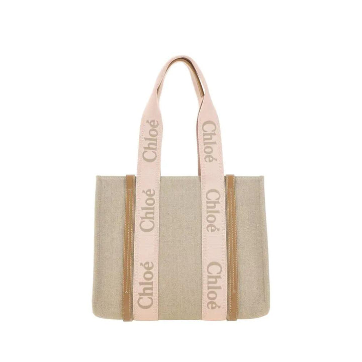 Chloé Sample Sale | Chloé Brown Linen Shoulder Bag - | Designer outlet