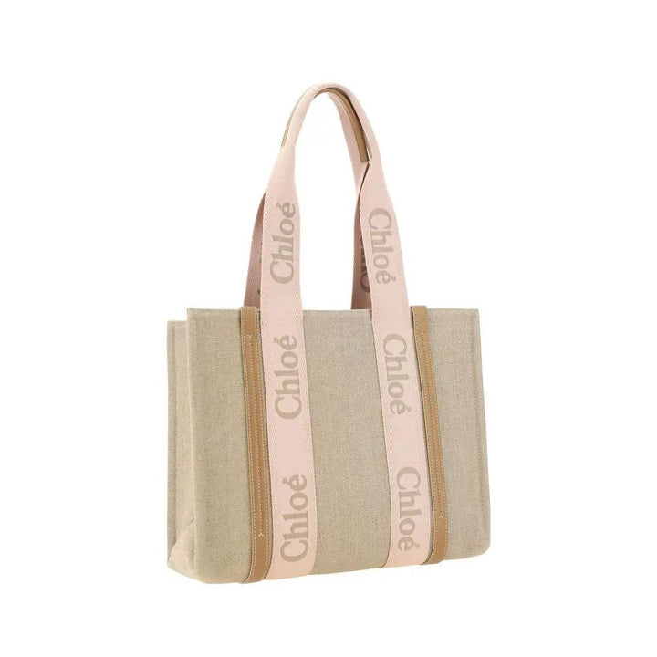 Chloé Sample Sale | Chloé Brown Linen Shoulder Bag - | Designer outlet