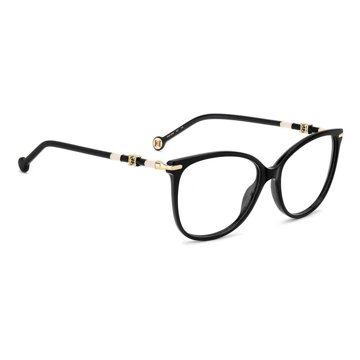Carolina Herrera Sample Sale | Carolina Herrera Black Acetate Glasses (Frames) - | Designer outlet