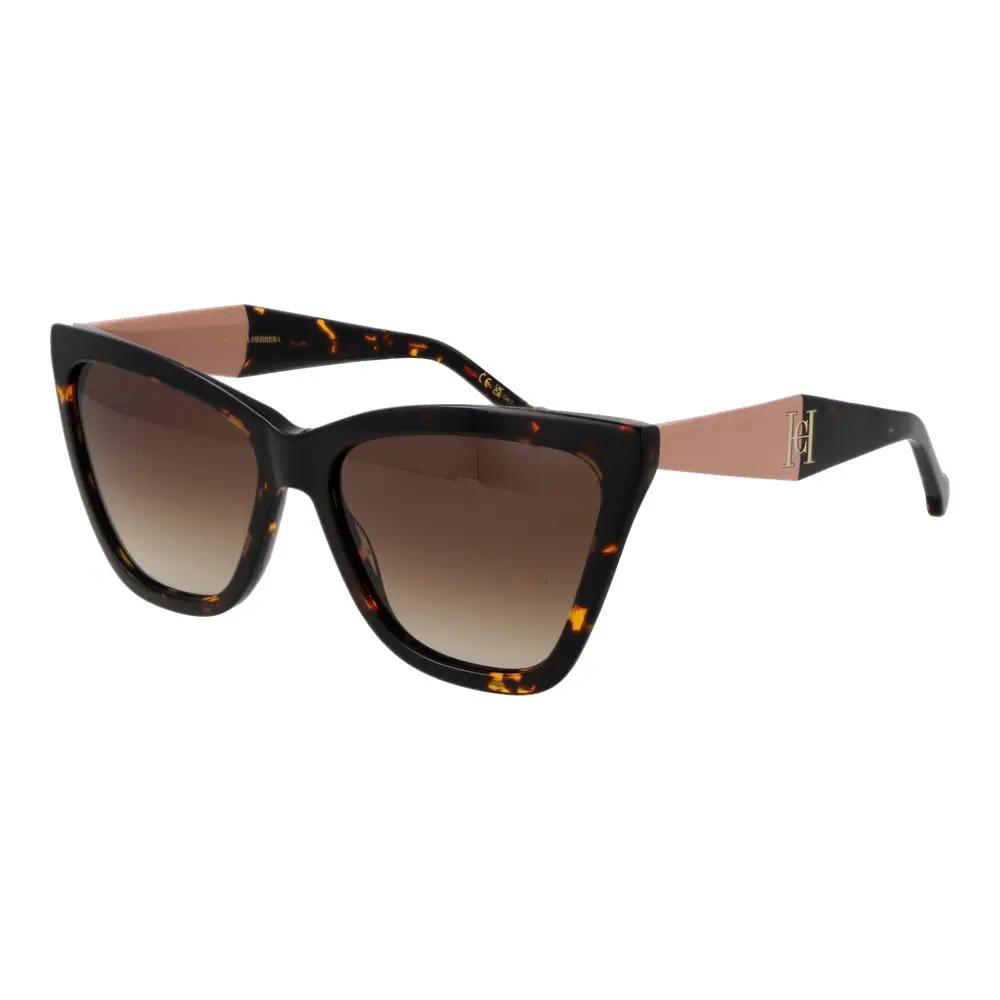 Carolina Herrera Sample Sale | Carolina Herrera Brown Acetate Sunglasses - | Designer outlet
