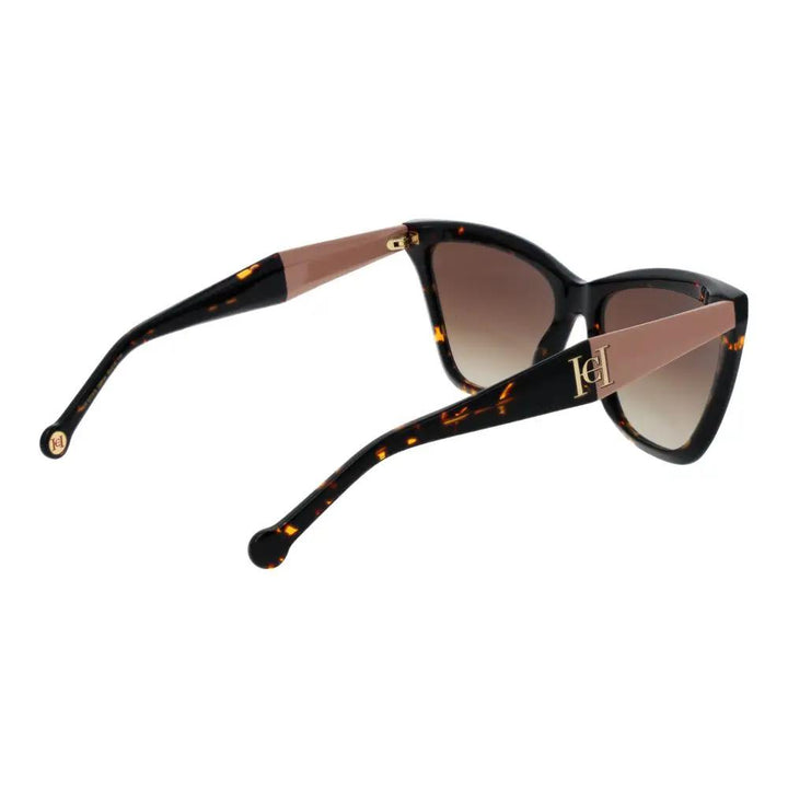 Carolina Herrera Sample Sale | Carolina Herrera Brown Acetate Sunglasses - | Designer outlet