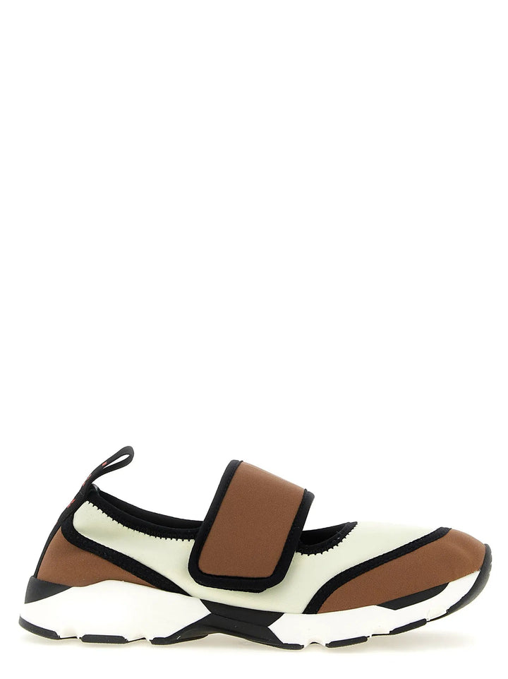 Marni Sample Sale | Marni Multicolor Polyamide Athletic Sneakers - | Designer outlet