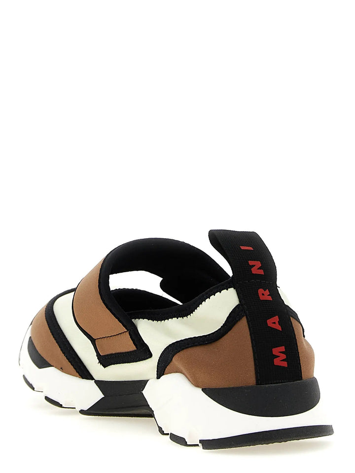 Marni Sample Sale | Marni Multicolor Polyamide Athletic Sneakers - | Designer outlet