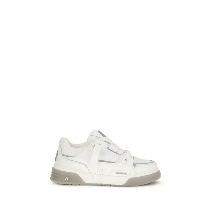 Represent Sample Sale | Represent White Calf Leather Bos Taurus Sneakers - | Designer outlet