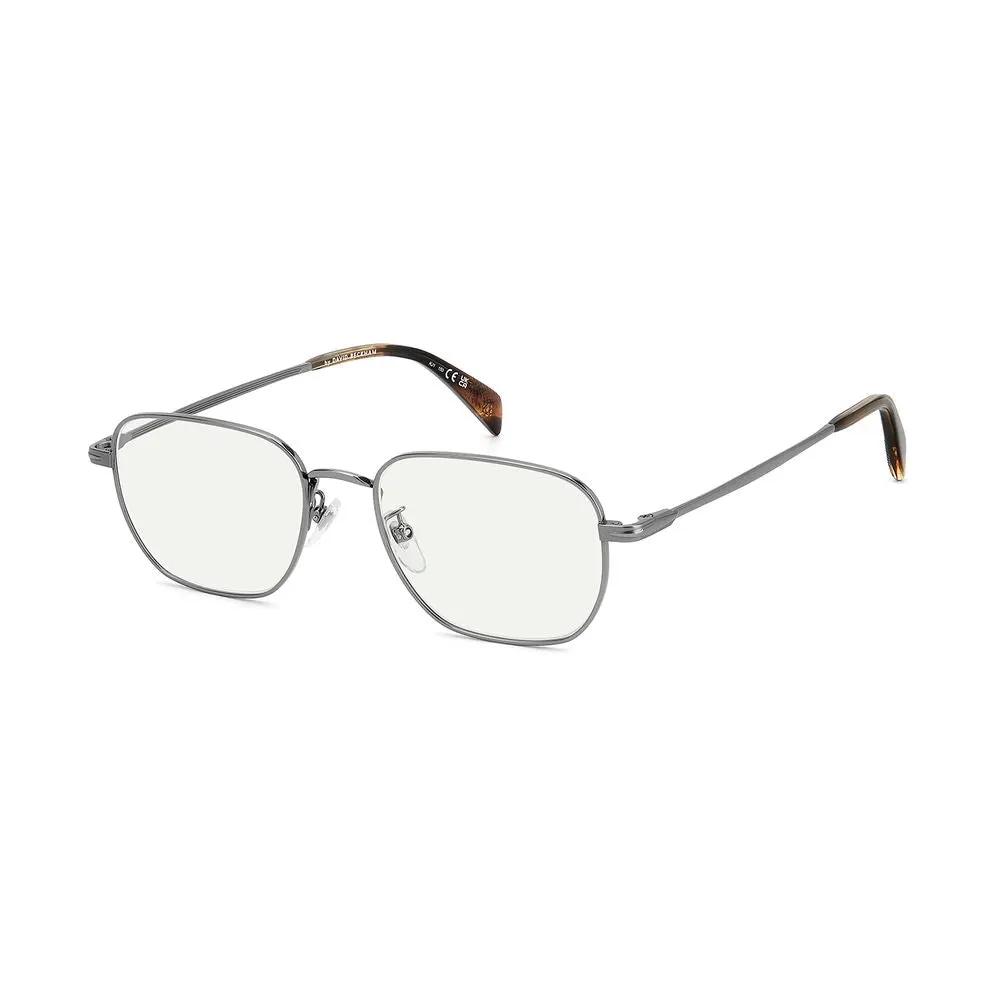 David Beckham Sample Sale | David Beckham Gray Metal Glasses (Frames) - | Designer outlet