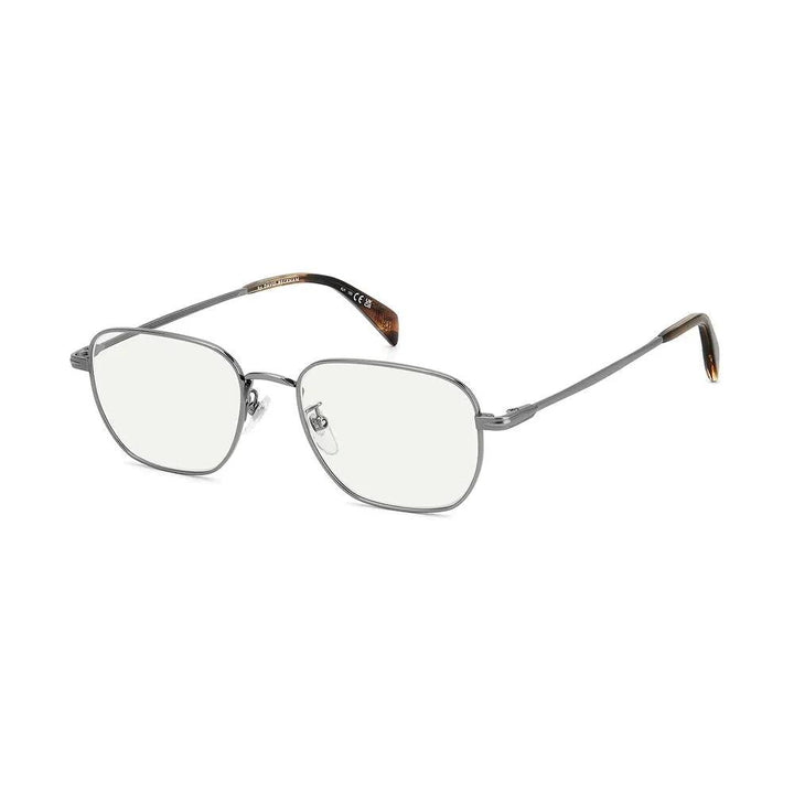 David Beckham Sample Sale | David Beckham Gray Metal Glasses (Frames) - | Designer outlet