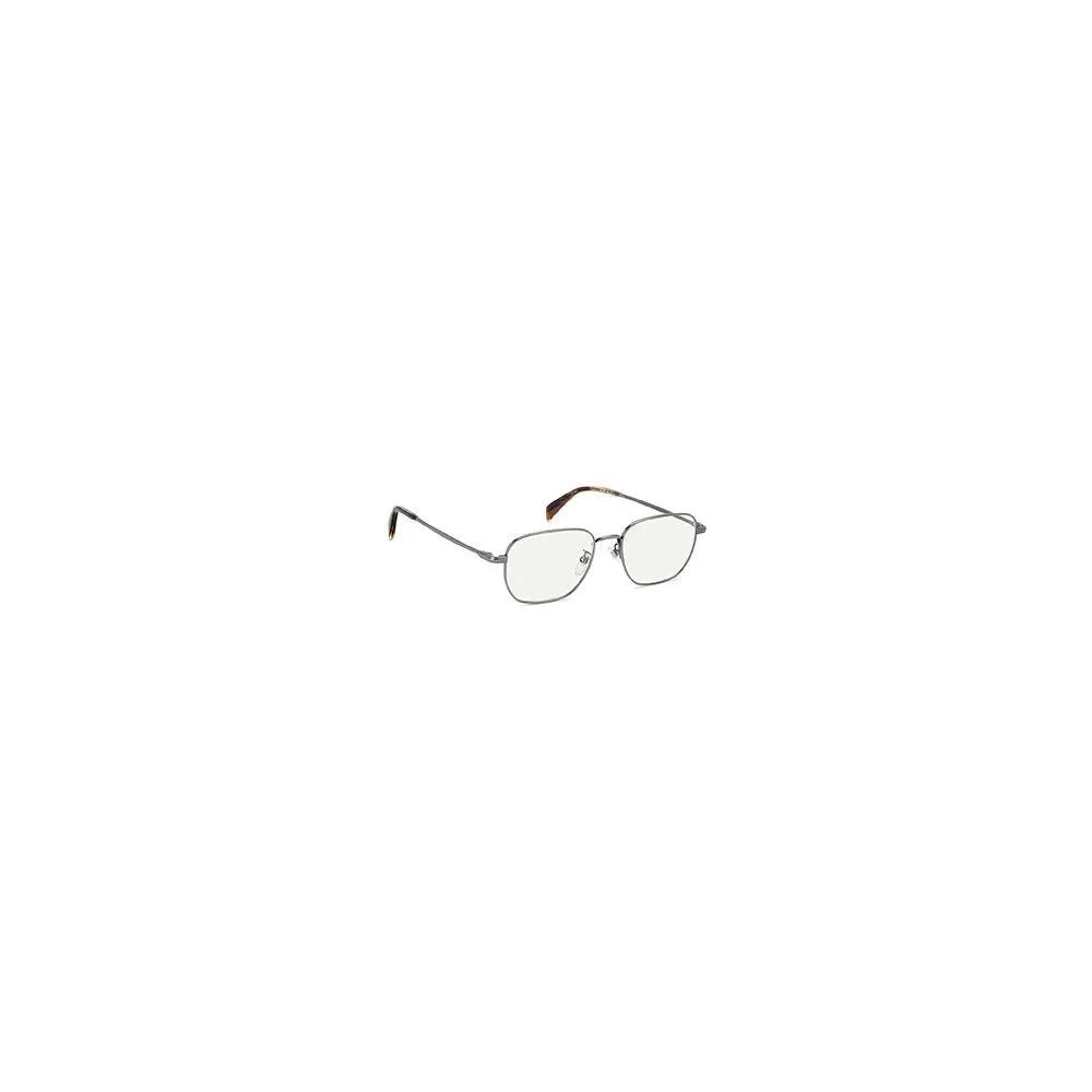 David Beckham Sample Sale | David Beckham Gray Metal Glasses (Frames) - | Designer outlet
