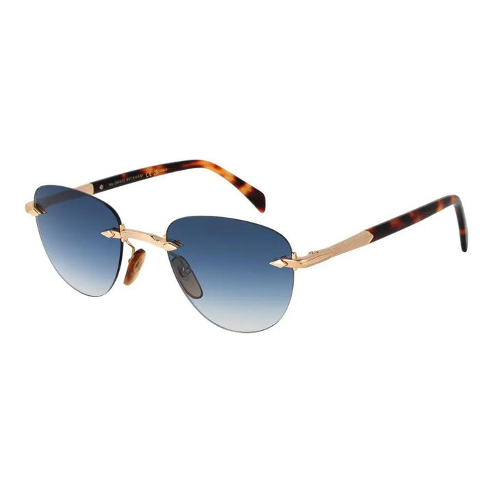 David Beckham Sample Sale | David Beckham Gold Metal Sunglasses - | Designer outlet
