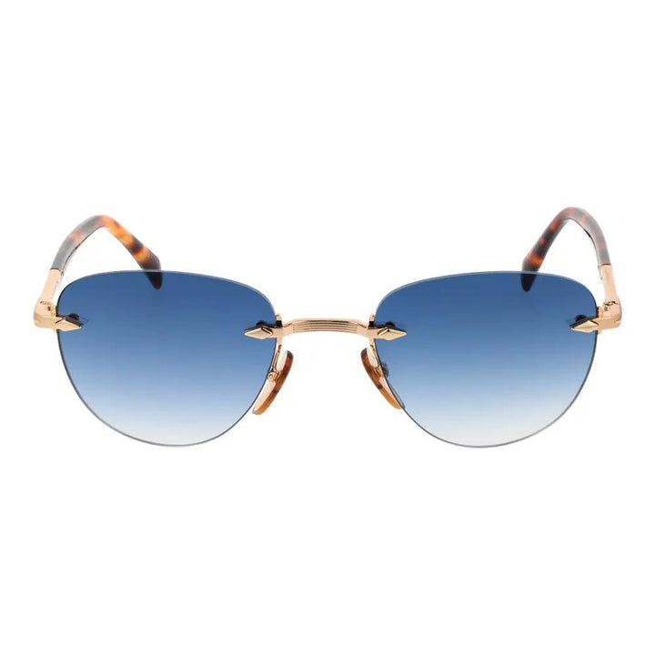 David Beckham Sample Sale | David Beckham Gold Metal Sunglasses - | Designer outlet