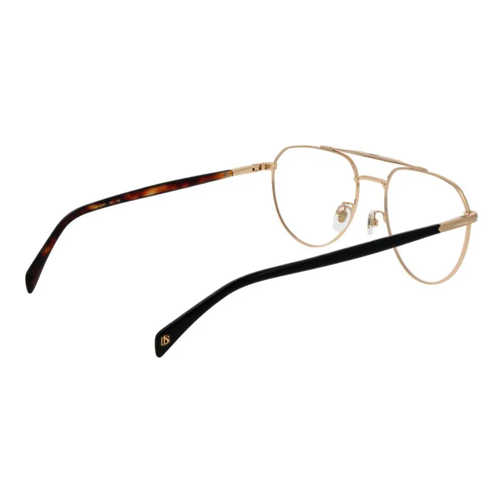 David Beckham Sample Sale | David Beckham Gold Metal Glasses (Frames) - | Designer outlet