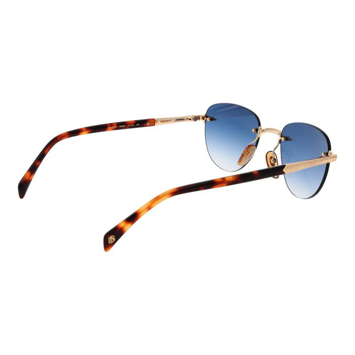 David Beckham Sample Sale | David Beckham Gold Metal Sunglasses - | Designer outlet