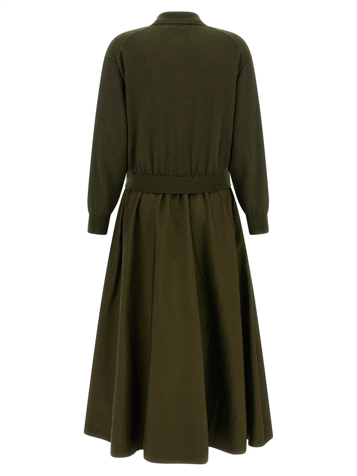 Polo Ralph Lauren Sample Sale | Polo Ralph Lauren Bicolor Wool Long Dress - | Designer outlet
