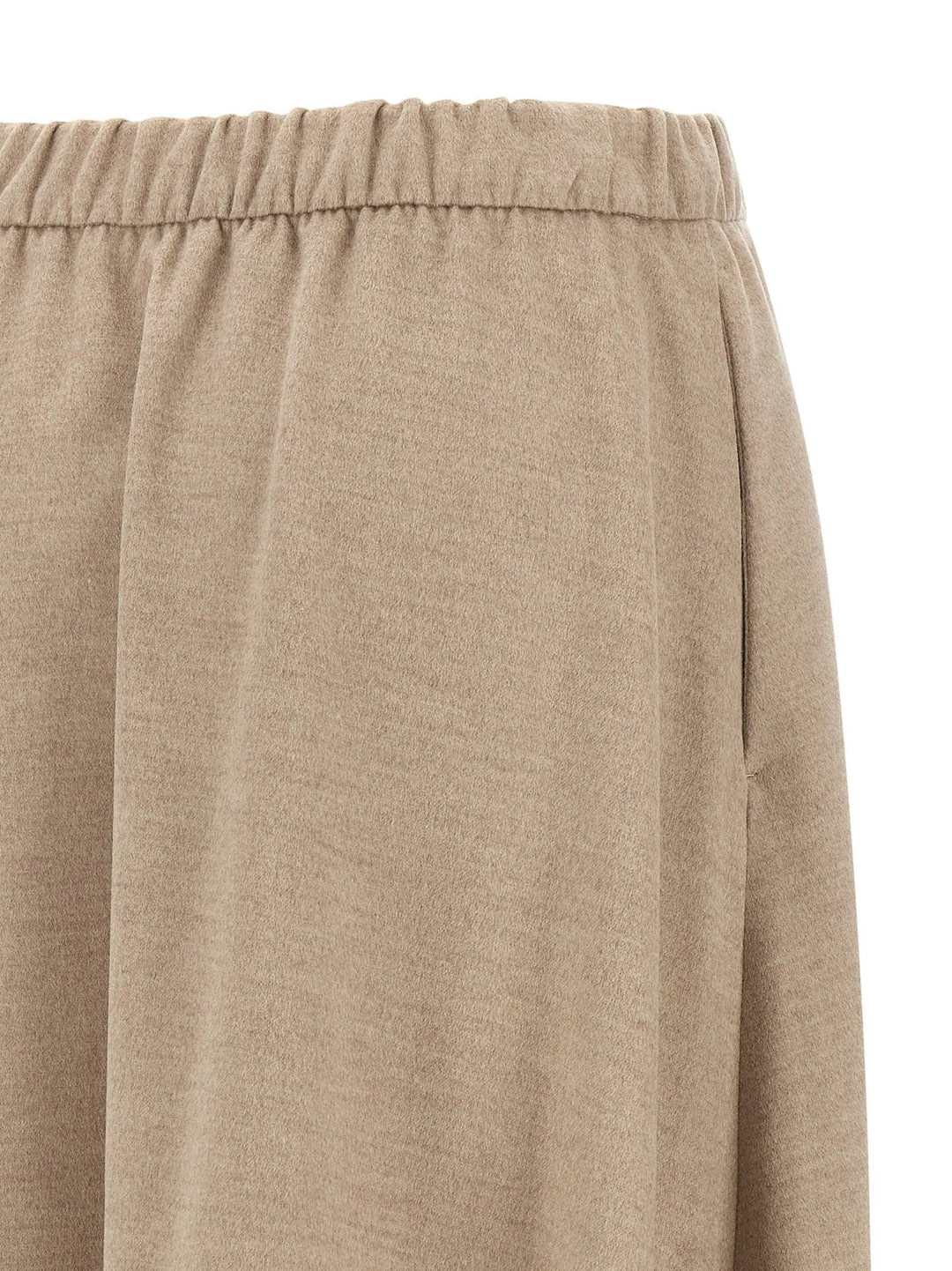 Herno Sample Sale | Herno Beige Polyester Midi Skirt - | Designer outlet