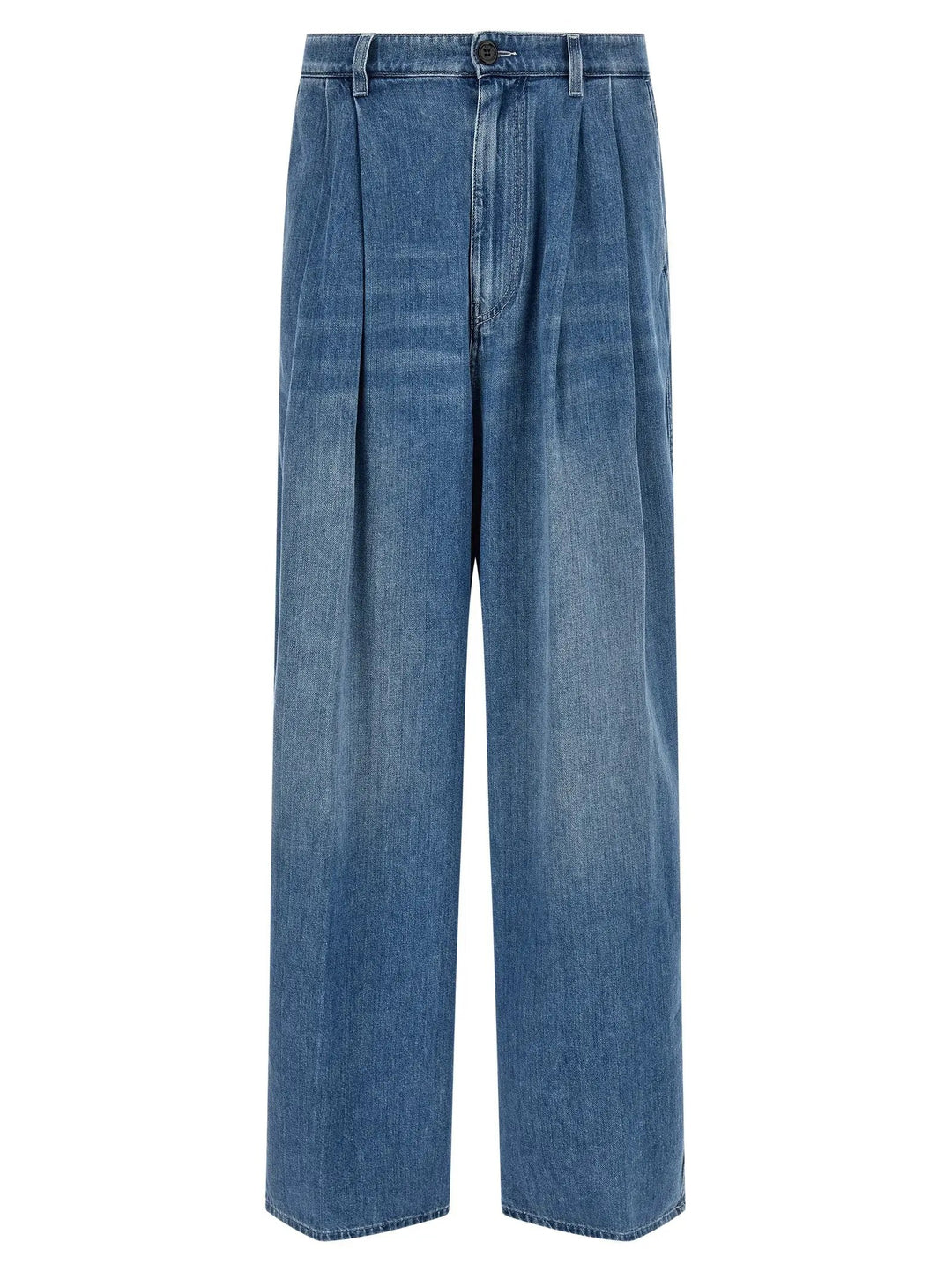 Marni Sample Sale | Marni Blue Cotton High-Waisted Jean - | Designer outlet
