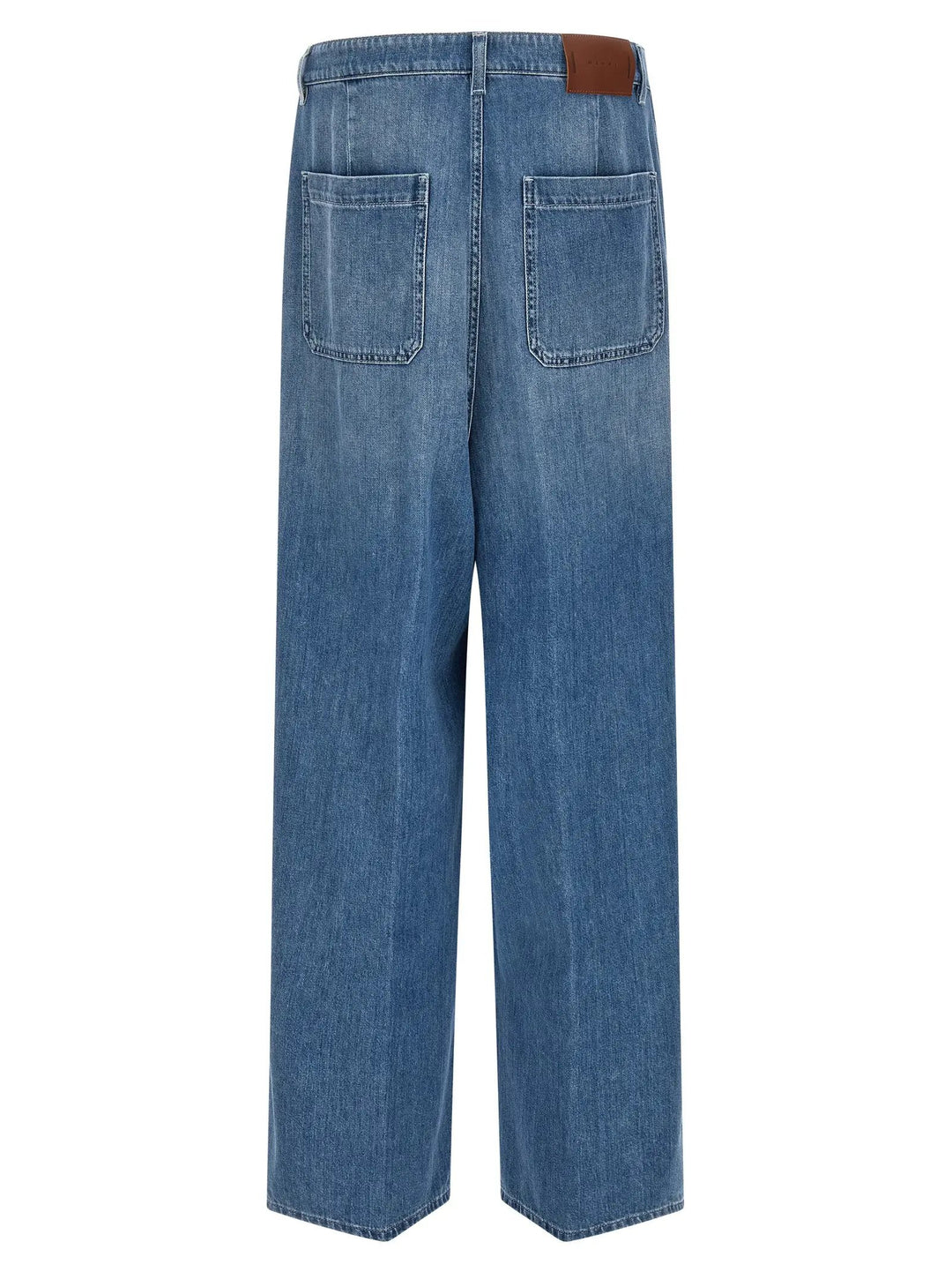 Marni Sample Sale | Marni Blue Cotton High-Waisted Jean - | Designer outlet