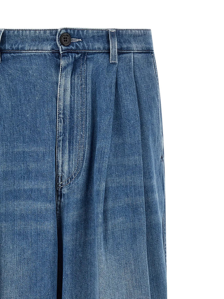 Marni Sample Sale | Marni Blue Cotton High-Waisted Jean - | Designer outlet