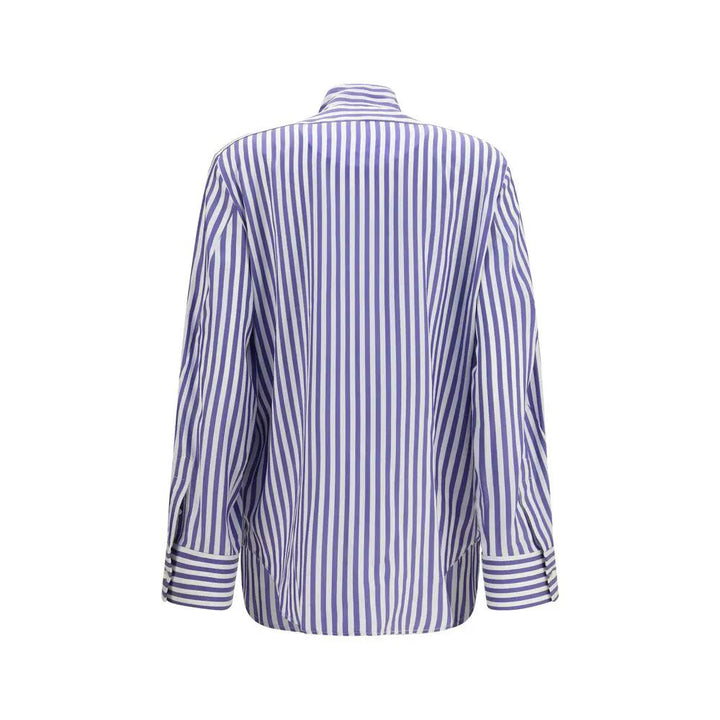 Givenchy Sample Sale | Givenchy Blue Silk Blouse - | Designer outlet