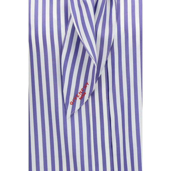 Givenchy Sample Sale | Givenchy Blue Silk Blouse - | Designer outlet