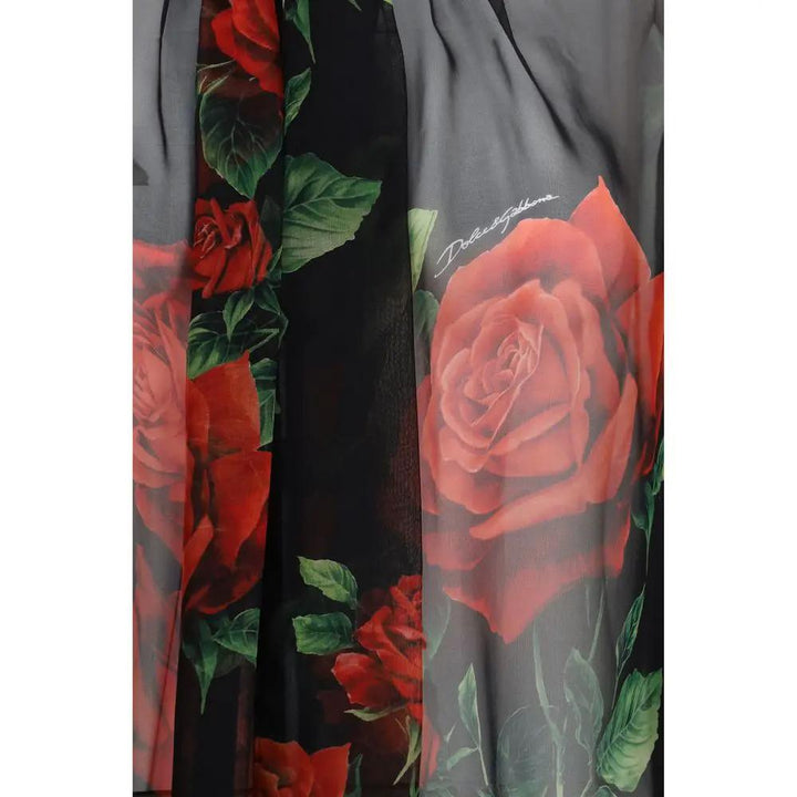 Dolce &amp; Gabbana Sample Sale | Dolce &amp; Gabbana Black Silk Blouse - | Designer outlet