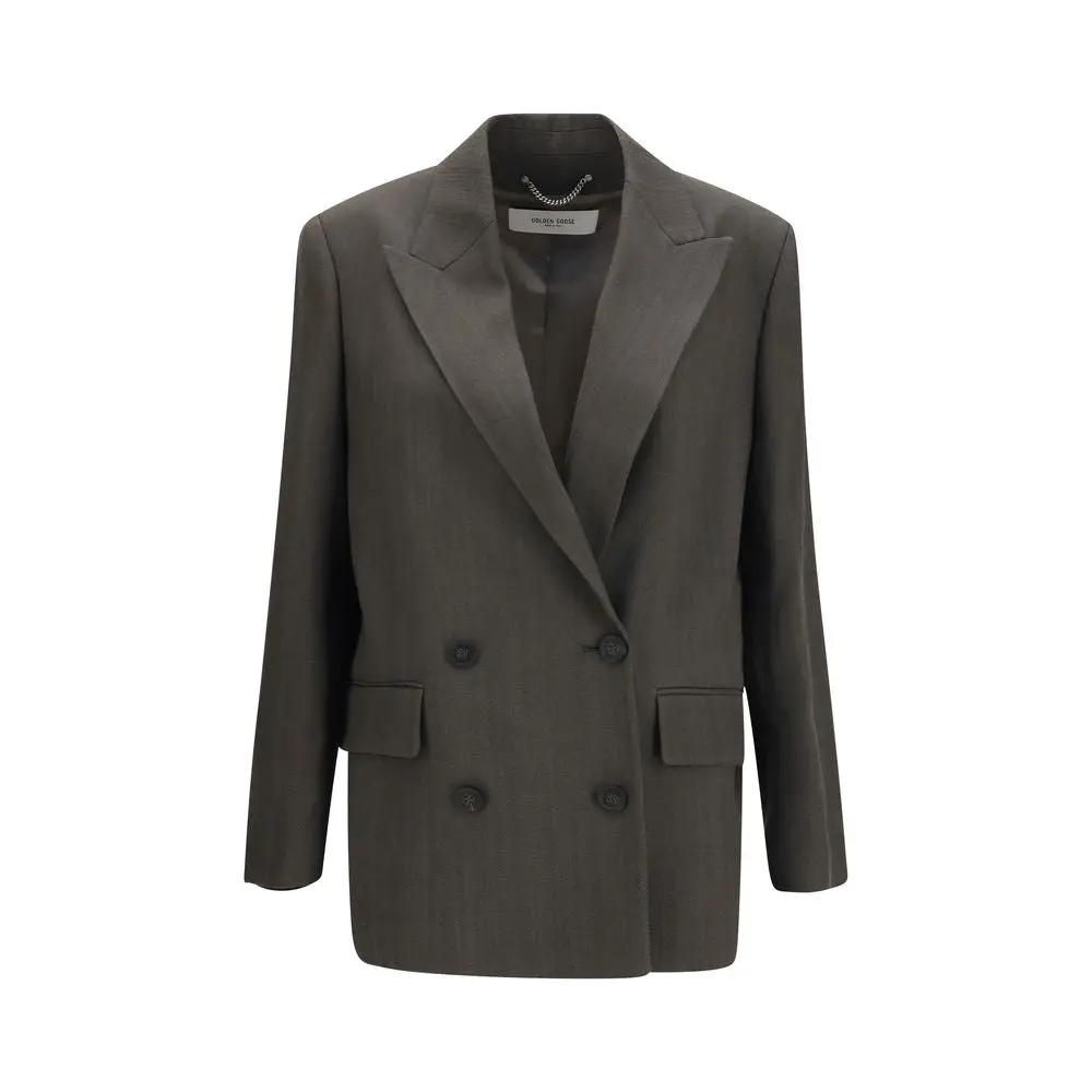 Golden Goose Sample Sale | Golden Goose Bicolor Viscose Blazer - | Designer outlet