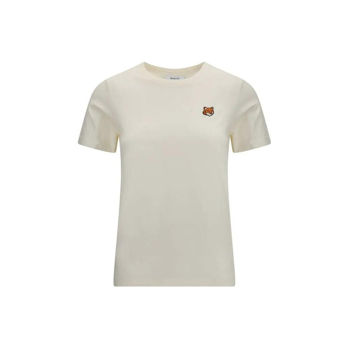 Maison Kitsuné Sample Sale | Maison Kitsuné Beige Cotton T-Shirt - | Designer outlet