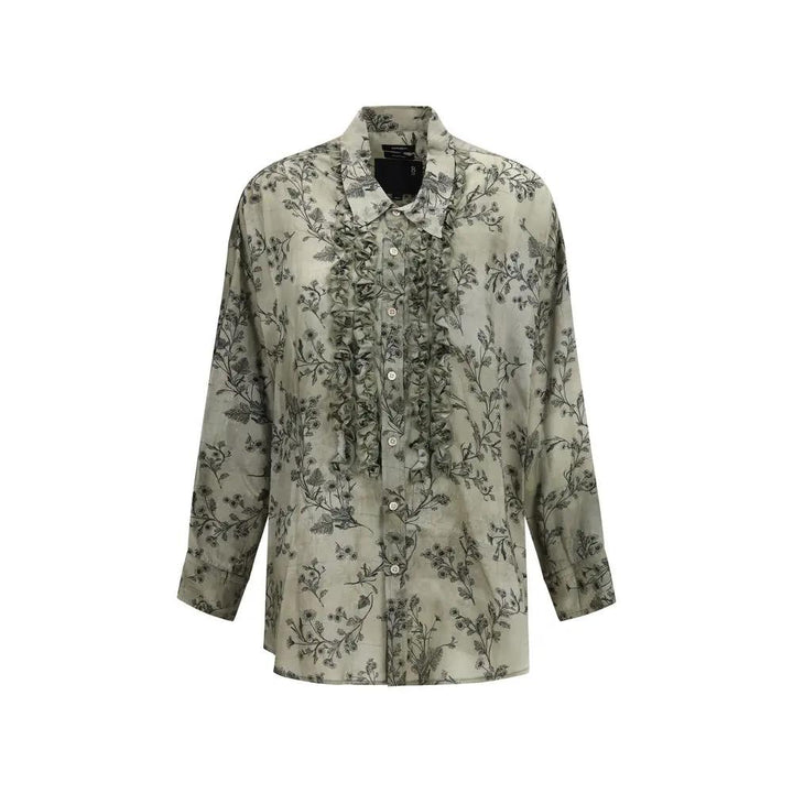 R13 Sample Sale | R13 Bicolor Viscose Blouse - | Designer outlet