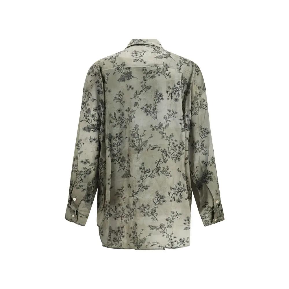 R13 Sample Sale | R13 Bicolor Viscose Blouse - | Designer outlet