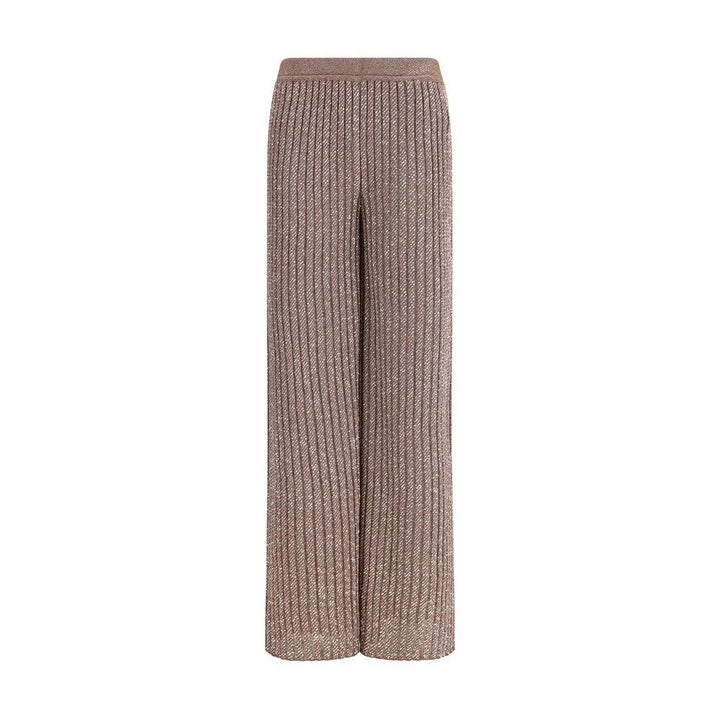 Missoni Sample Sale | Missoni Brown Viscose Casual Pants - | Designer outlet