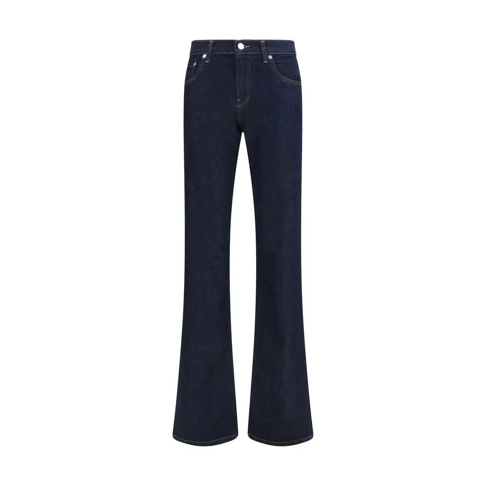 Haikure Sample Sale | Haikure Blue Cotton Flared Jeans - | Designer outlet