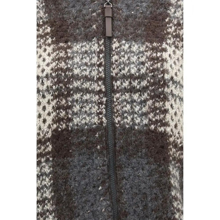 Brunello Cucinelli Sample Sale | Brunello Cucinelli Gray Mohair Cardigan - | Designer outlet